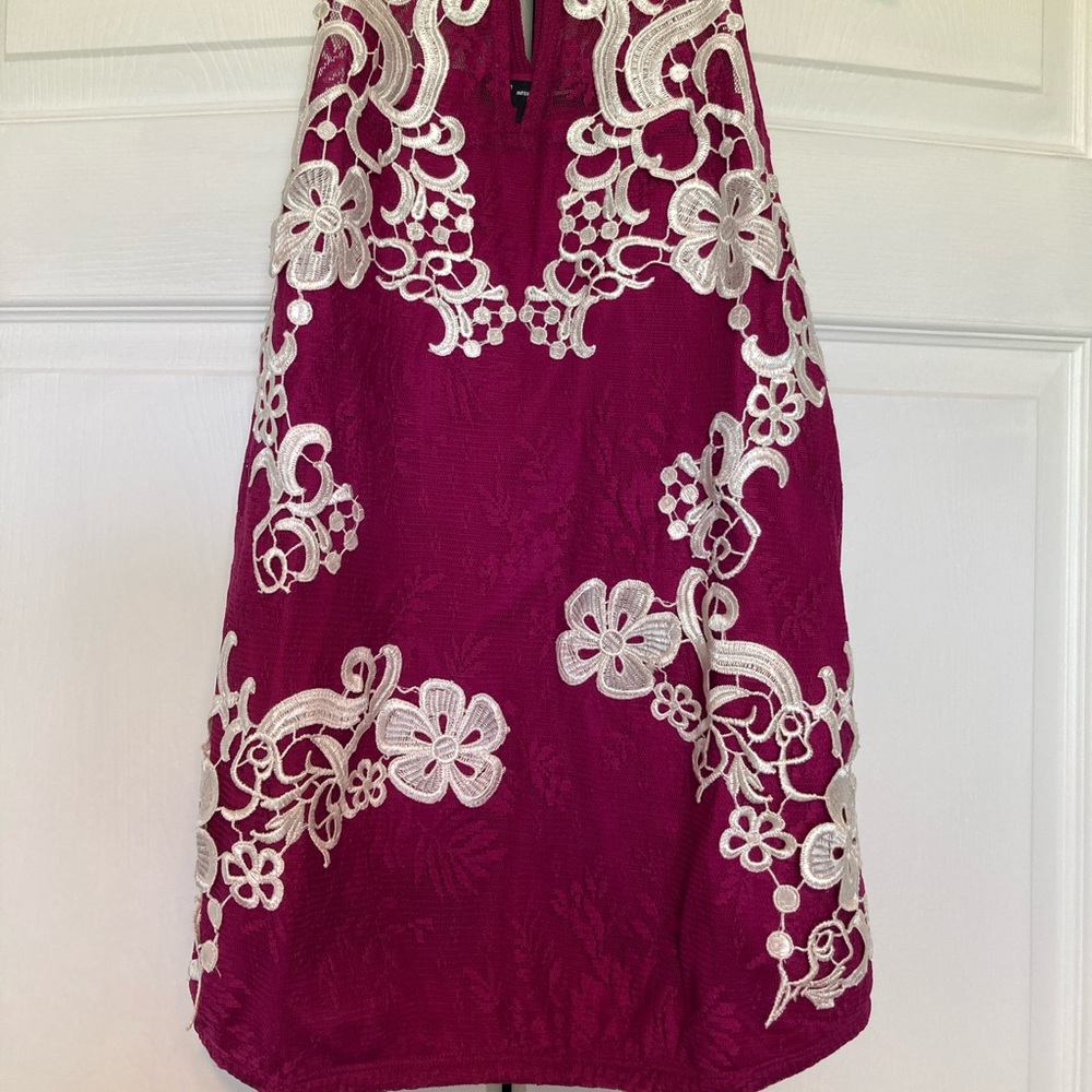 Size small heritage causal purple tank top